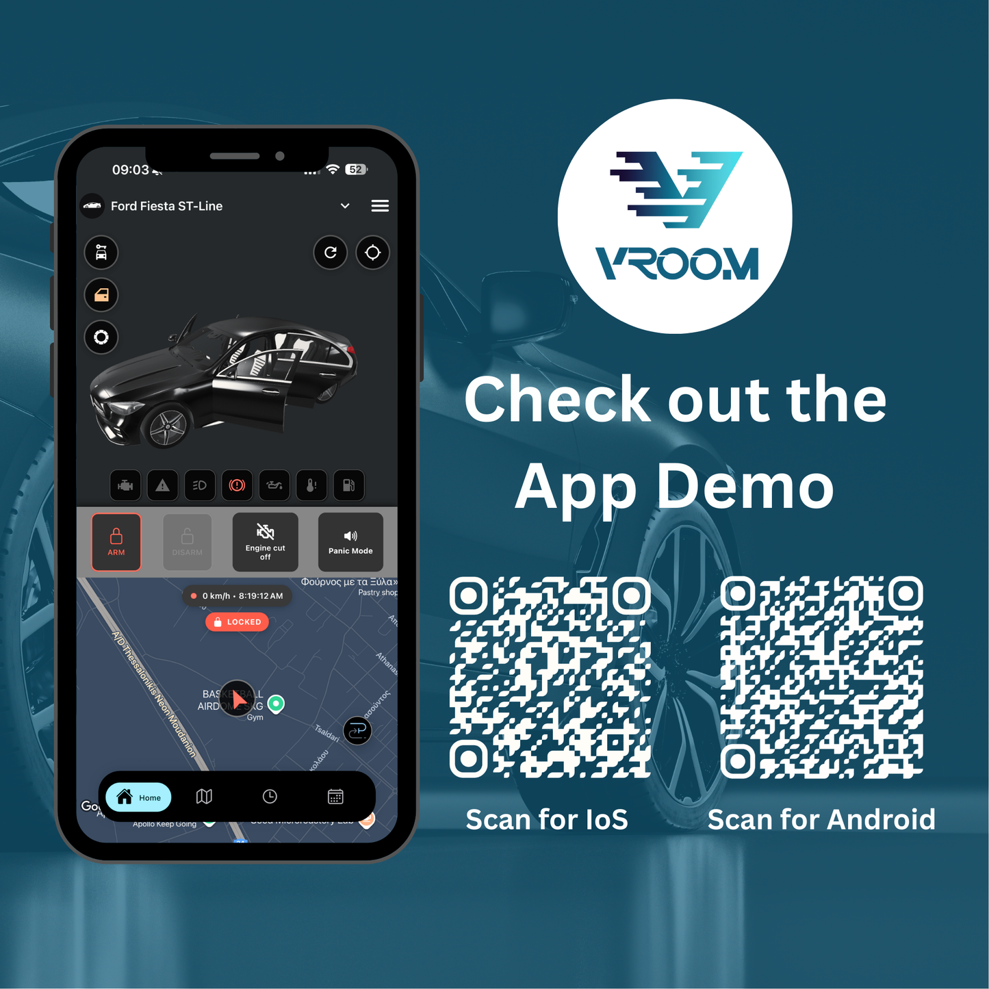 VRC 500: Advanced Tracking & Car Alarm