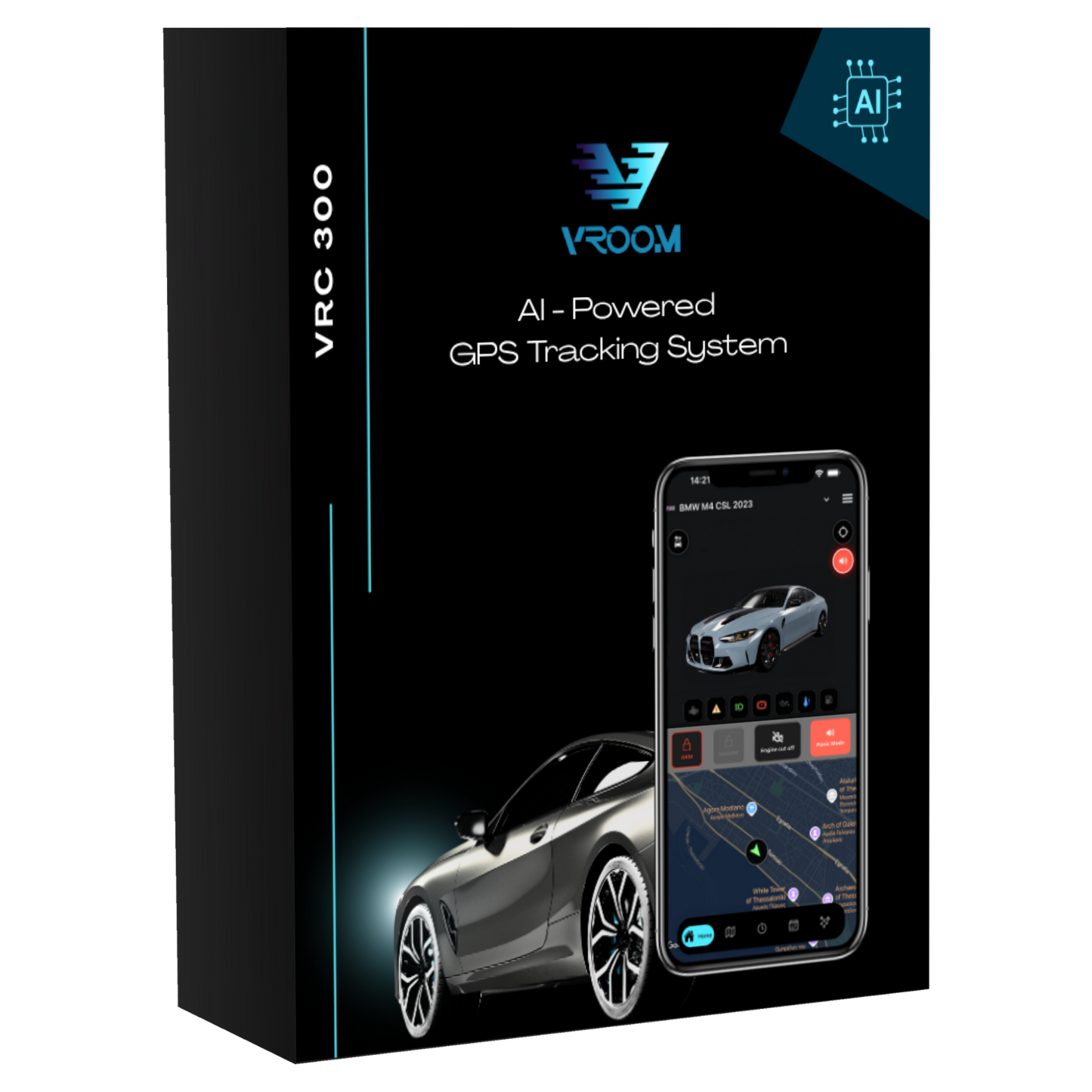 VRC 300: Basic Tracking + Driver Identification + Alarm