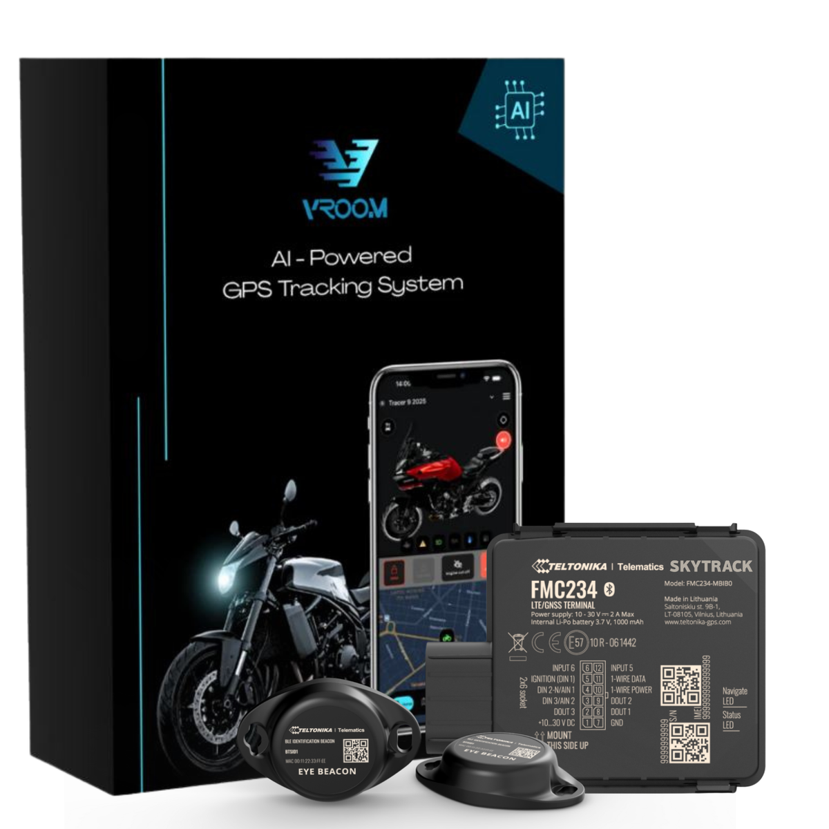 VRM 200: Basic Tracking & Αναγνώριση Οδηγού