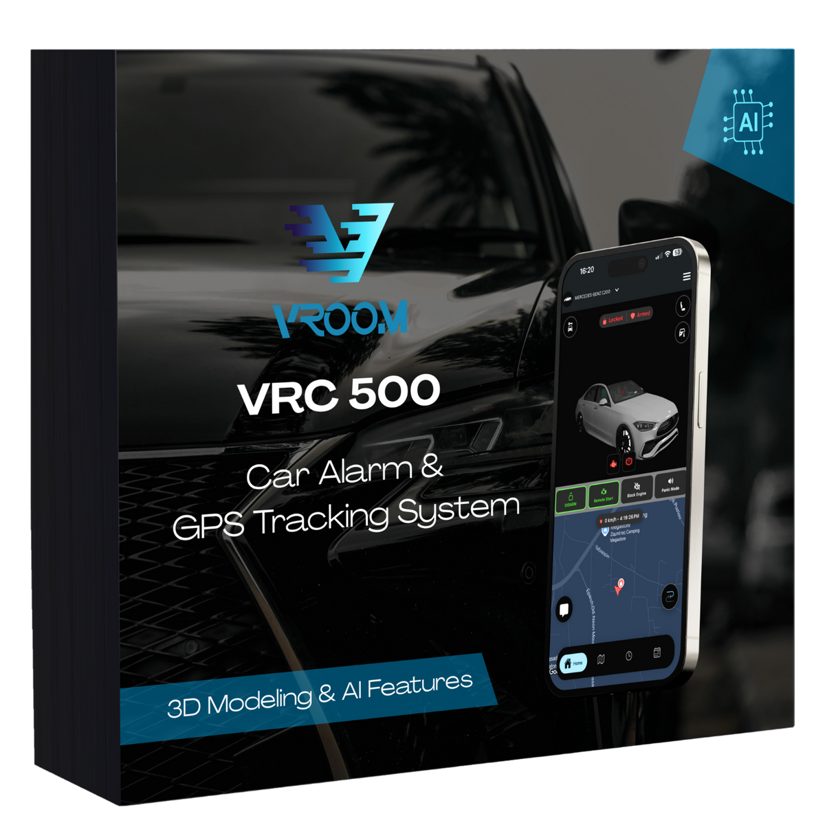 VRC 500: Advanced Tracking & Συναγερμός Αυτοκινήτου